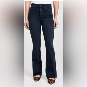 MOTHER Lil Weekender Fray Jeans in Wash Chip on My Shoulder